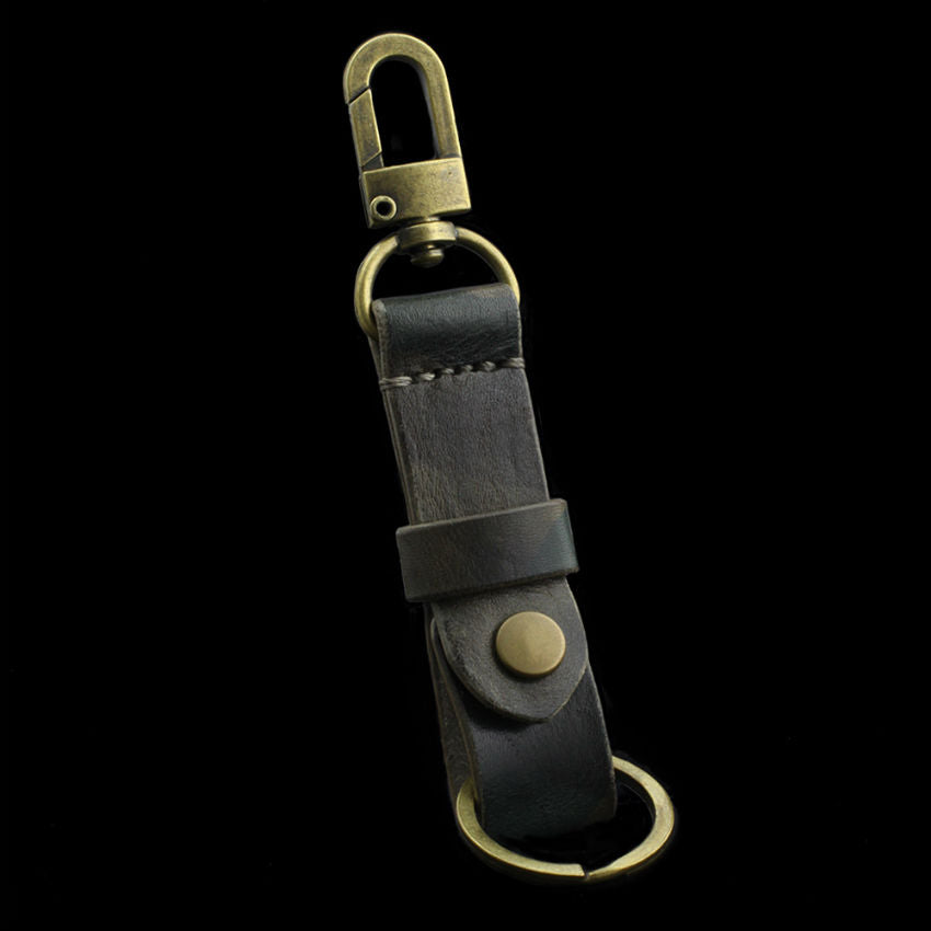 Military 107 Leather Key Fob