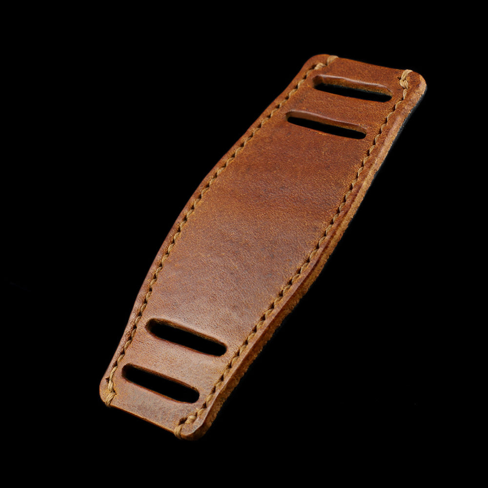 Leather Bund Pad, Vintage 403 (Tan Brown) – Cozy Handmade